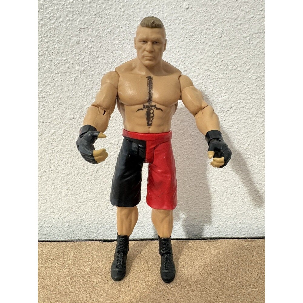 2012 Brock Lesnar Red Black MMA Series 25 #08 Action Figure WWE UFC AEW Mattel